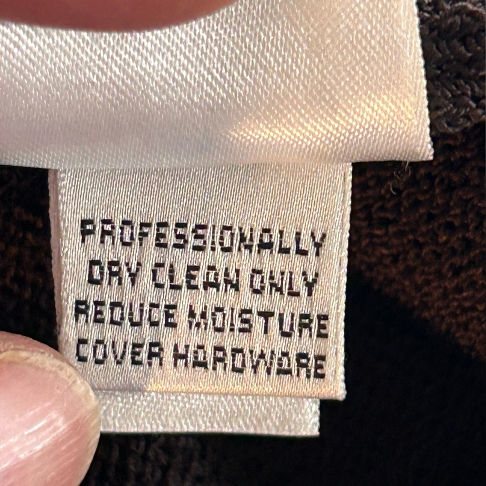 St. John Sport Essentials Marie Grey Classic Brown Trousers Elastic Waist Size M - Picture 13 of 13